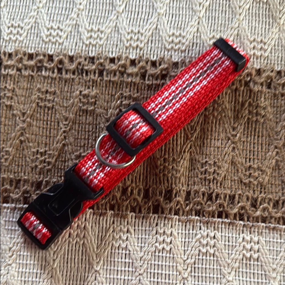COPY - Red Reflective Cat Collar
